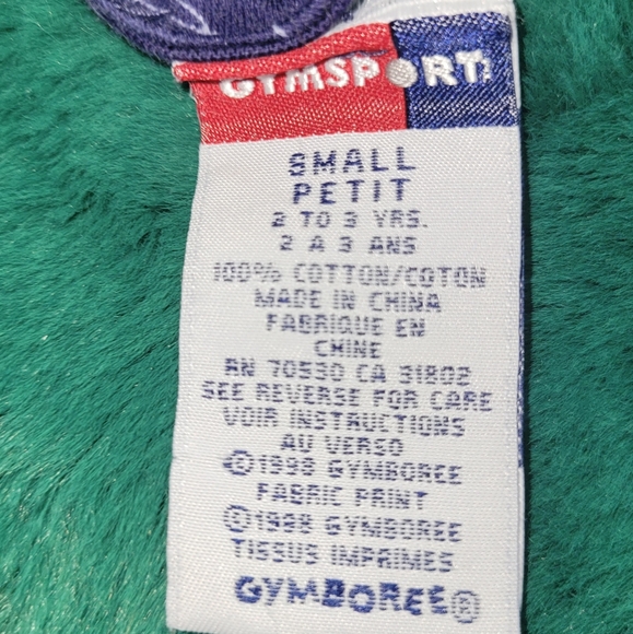 ⛵️ Vintage Gymboree Gymsport Navy Striped Nautical Reversible Hat Cap 2 3 Years - Picture 5 of 5